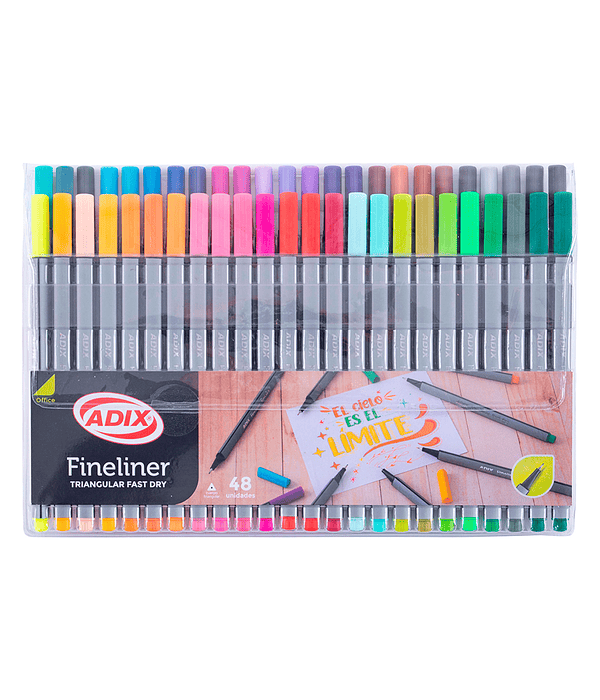 Lapices Fineliner 48 Colores