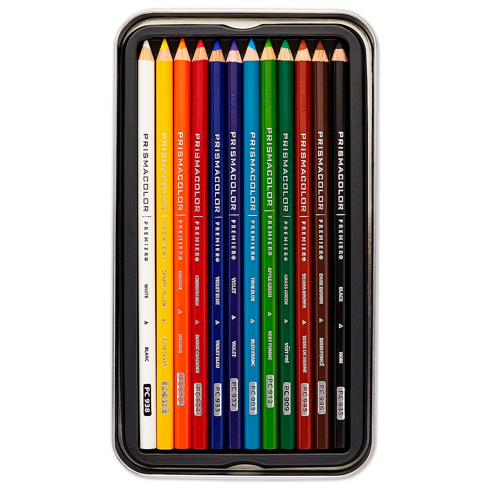 Lápices De Colores Prismacolor Set 12 Colores 2