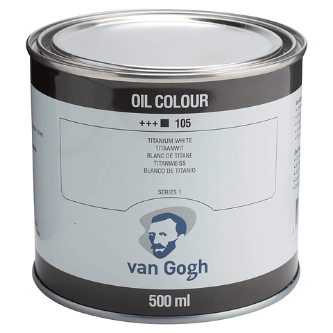 Óleo Van Gogh 500ml - 105 Blanco Titanium