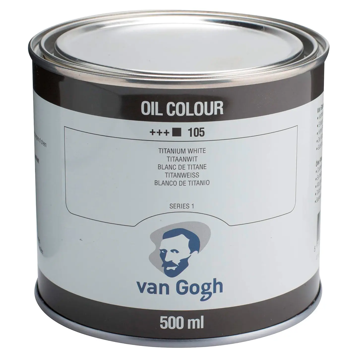 Óleo Van Gogh 500ml - 105 Blanco Titanium 1