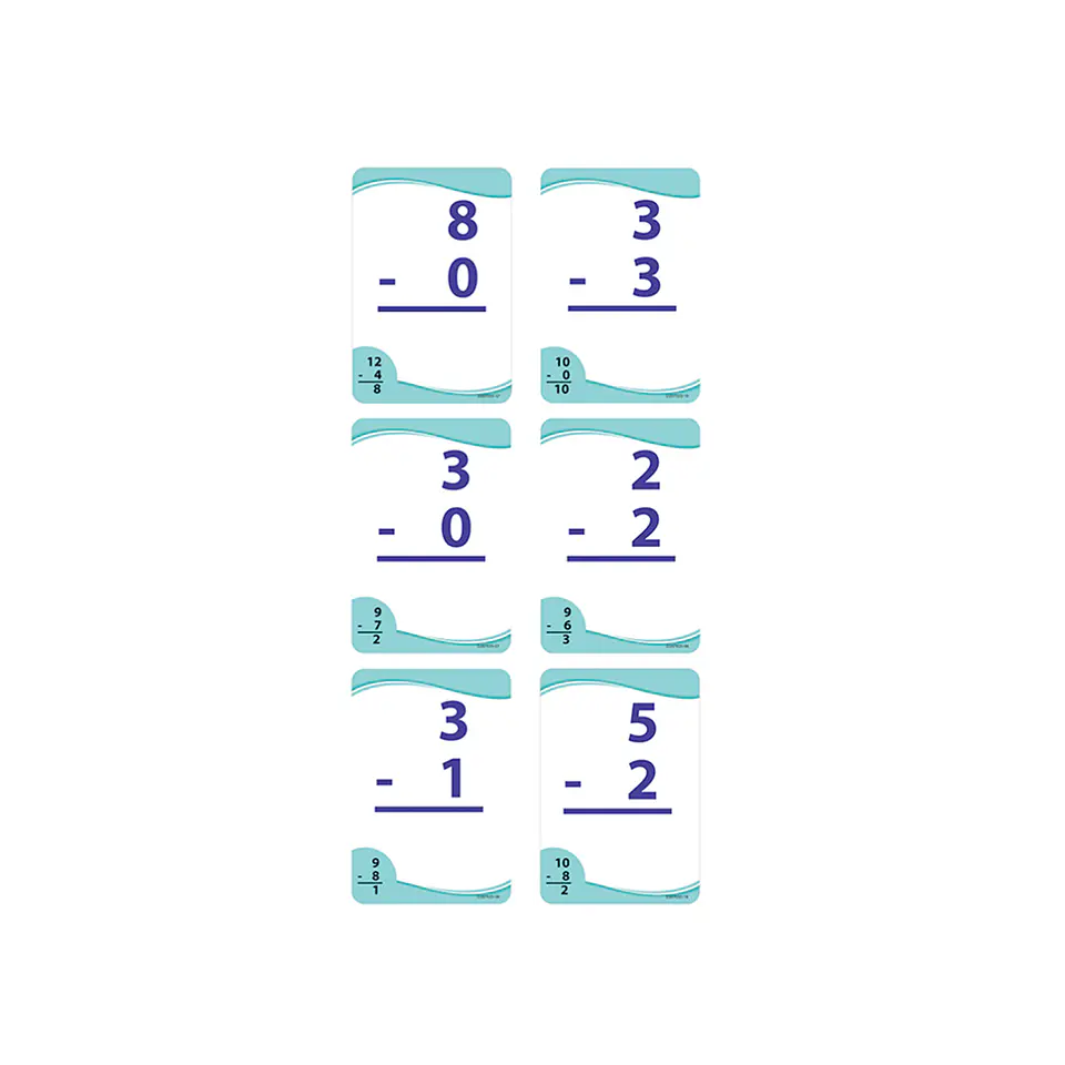 Lámina Aprendiendo a Restar 2