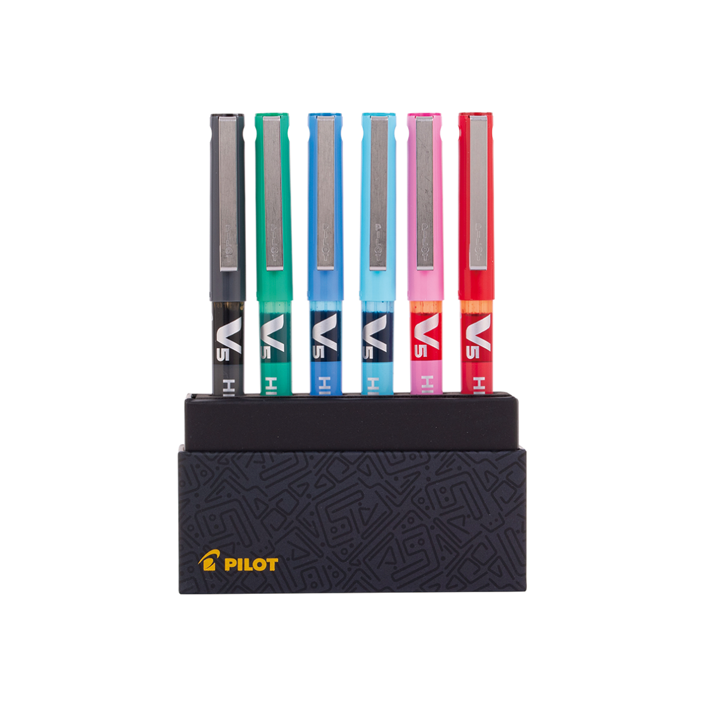 Set Lápices Tinta HI-Tecpoint V5 6 un. 2