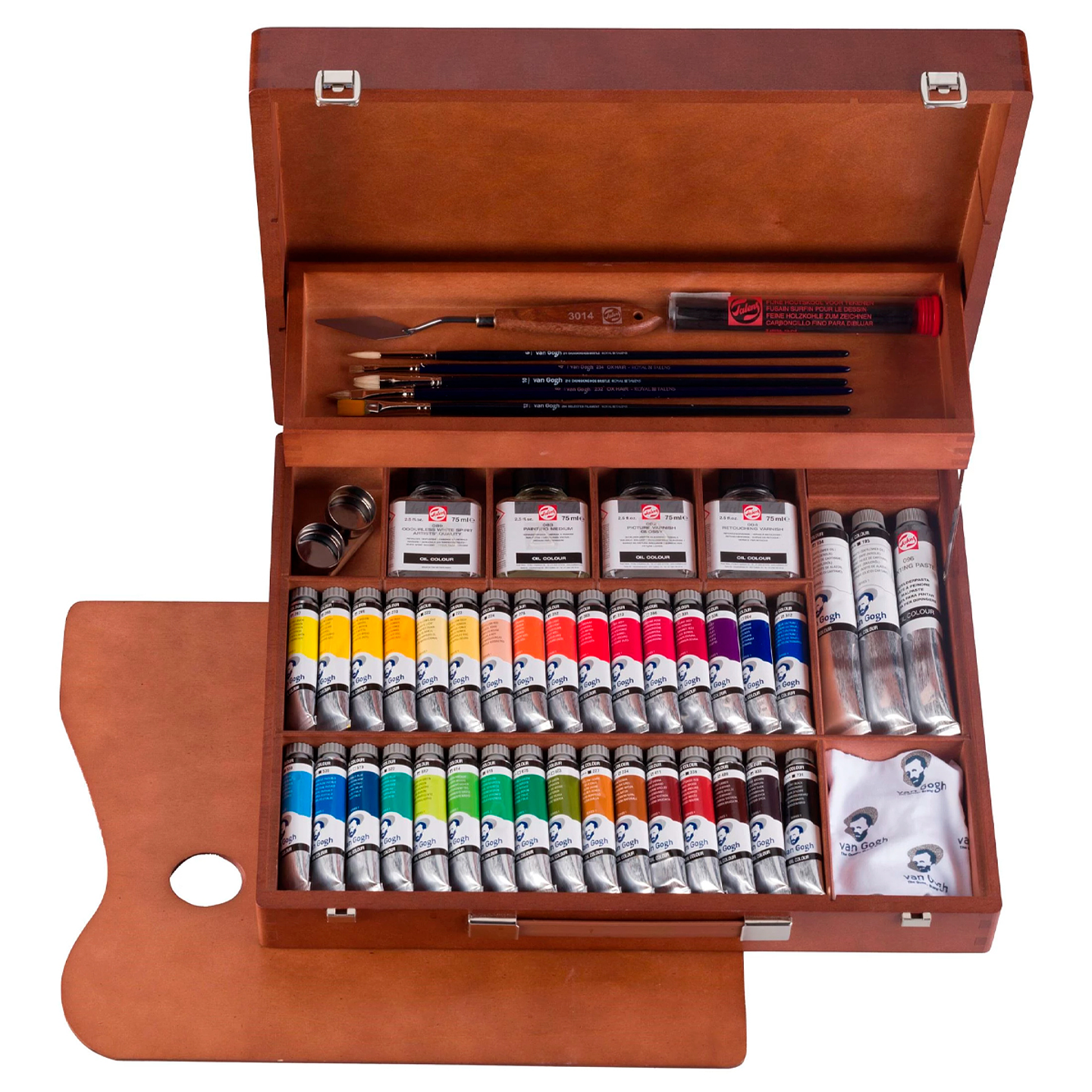 Óleo Van Gogh Caja Madera Superior 3