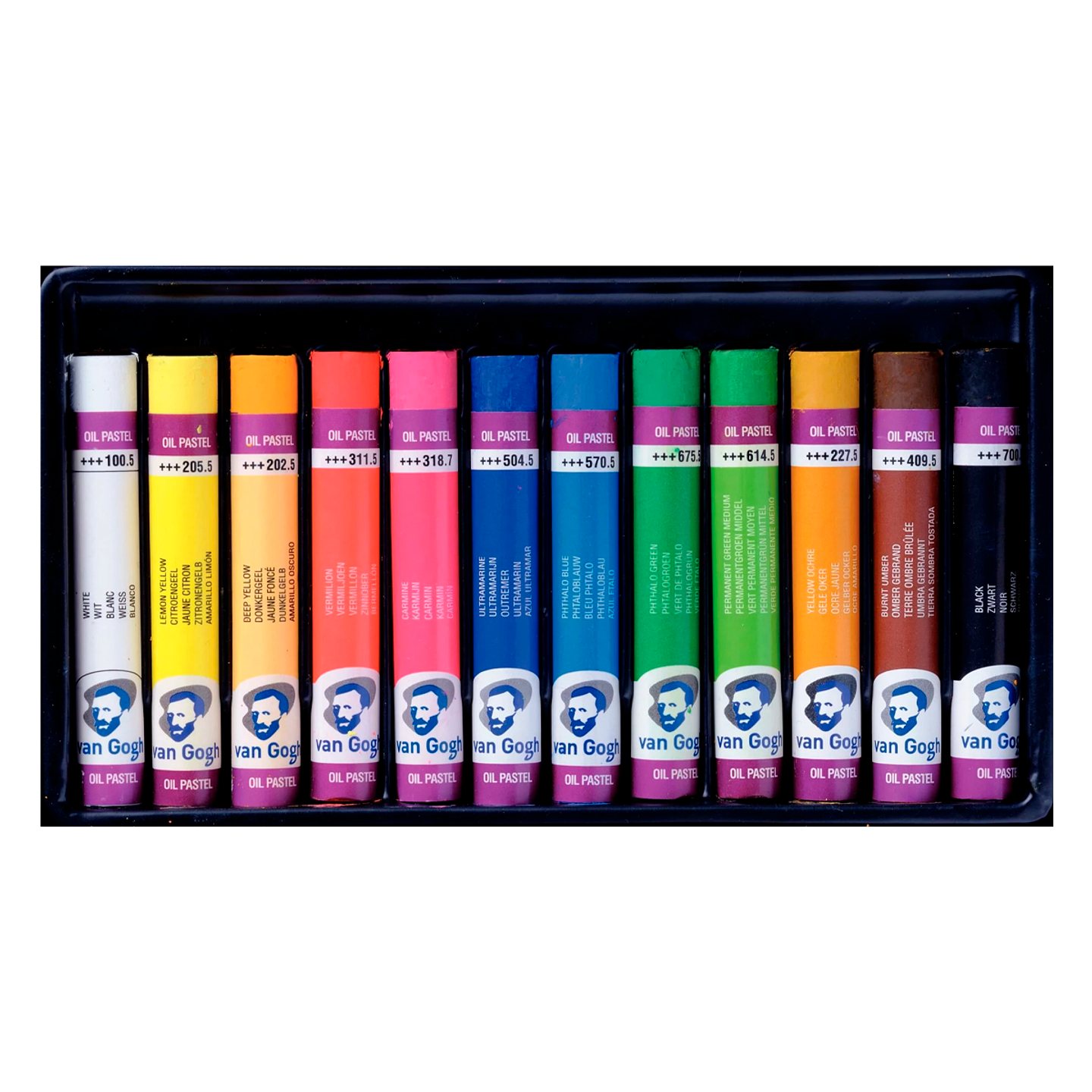 Pasteles Al Óleo Van Gogh Set 12 Colores 2