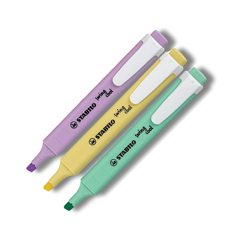 Destacadores Swing Cool Pastel