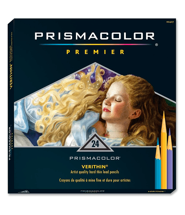 Lápices de Colores Prismacolor Verithin - Set 24 Colores