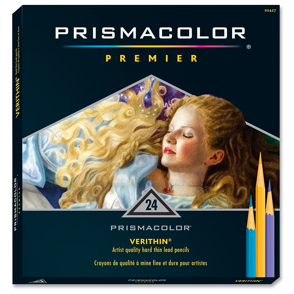 Lápices de Colores Prismacolor Verithin - Set 24 Colores 1
