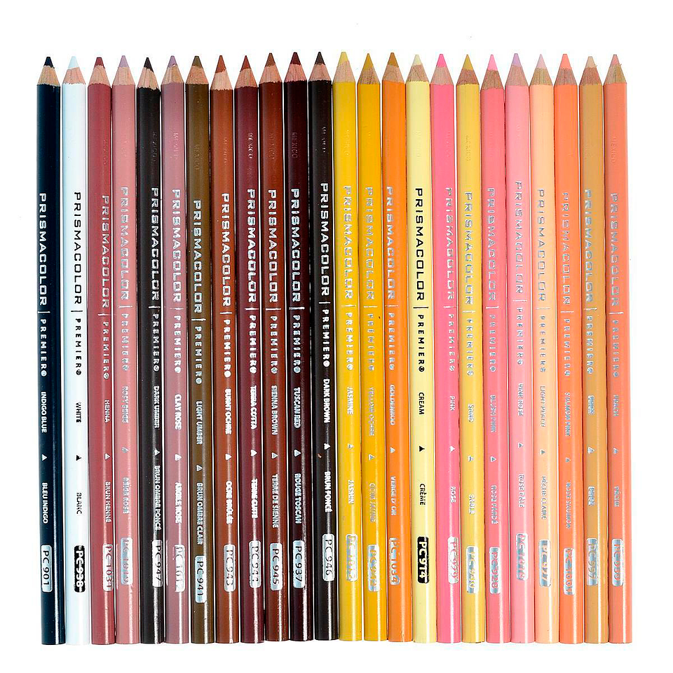 Lápices de Colores Prismacolor Retrato Set 24 Colores 2