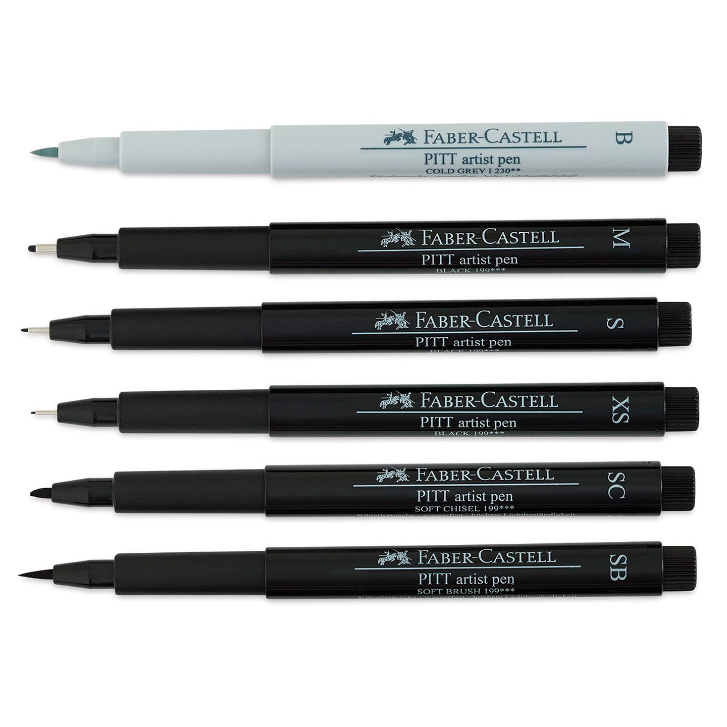 Faber-Castell Pitt Artist Pen - Set 6 Marcadores Mangaka 2