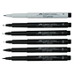 Faber-Castell Pitt Artist Pen - Set 6 Marcadores Mangaka - Miniatura 2