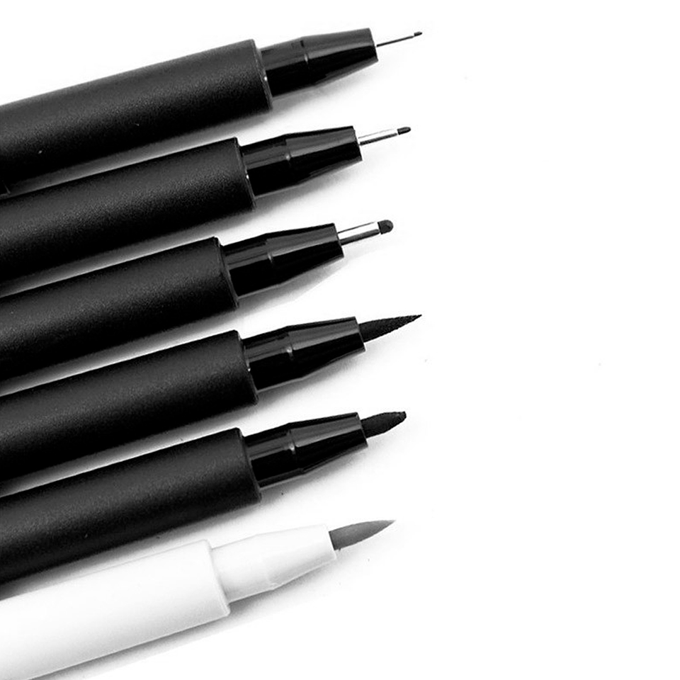 Faber-Castell Pitt Artist Pen - Set 6 Marcadores Mangaka 3