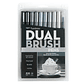 Tombow Dual Brush - Set 10 Marcadores Escala De Grises - Miniatura 1