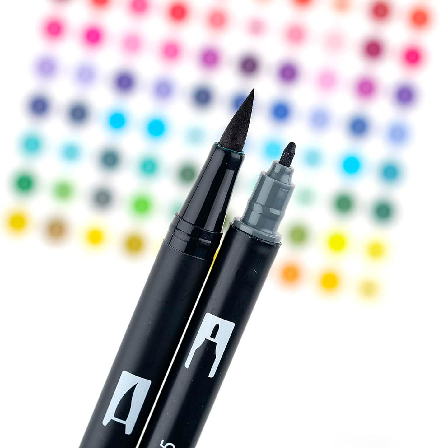 Tombow Dual Brush - Set 10 Marcadores Escala De Grises 5