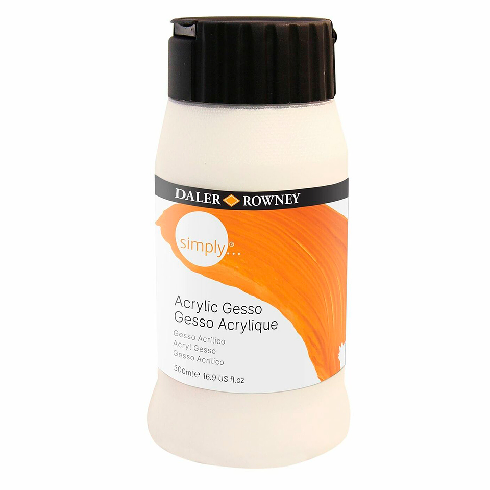Gesso Acrílico 500ml Daler Rowney 1