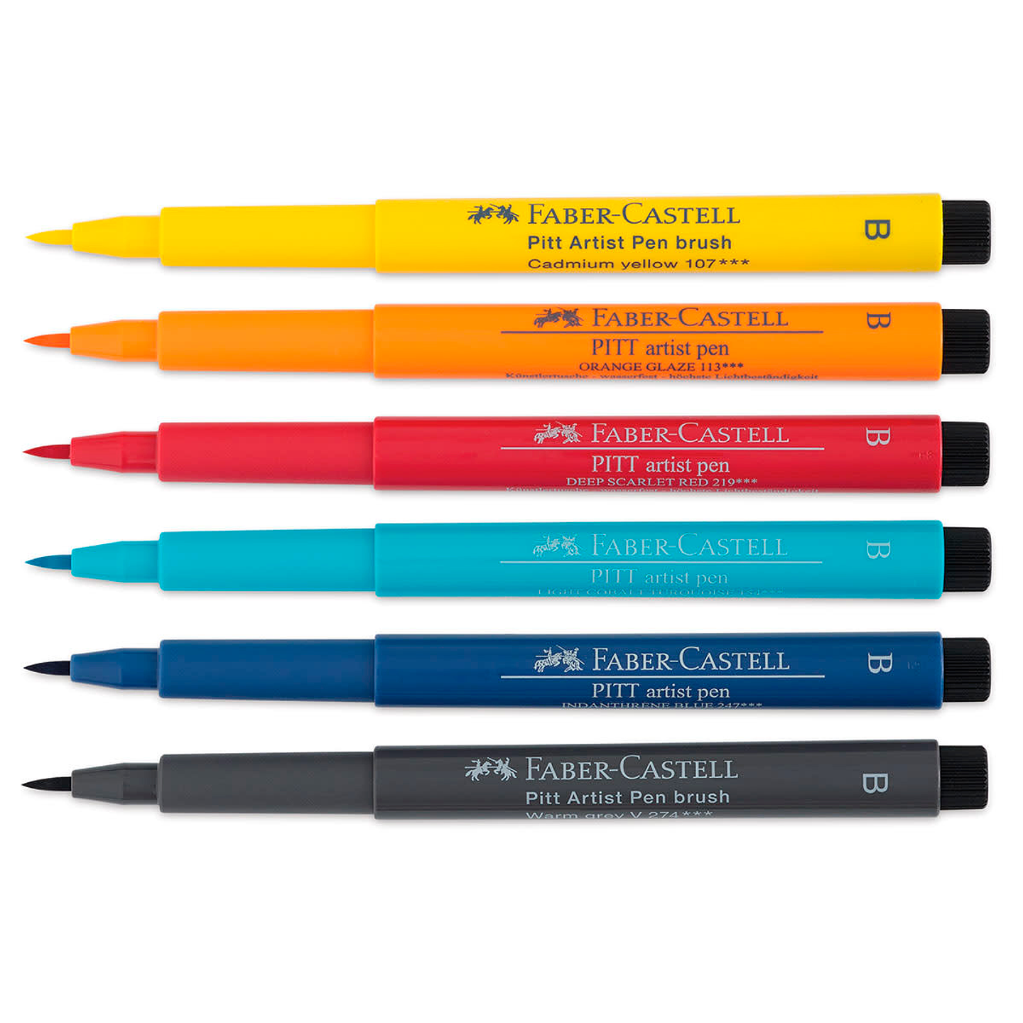 Faber-Castell Pitt Artist Pen - Set 6 Marcadores Manga Shonen 2