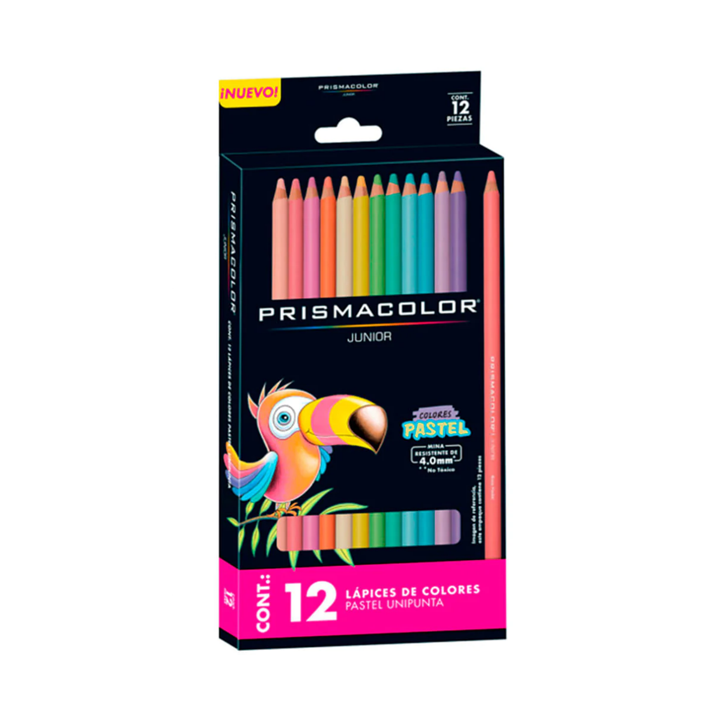 Lápices Prismacolor Junior 12 Colores Pasteles 1