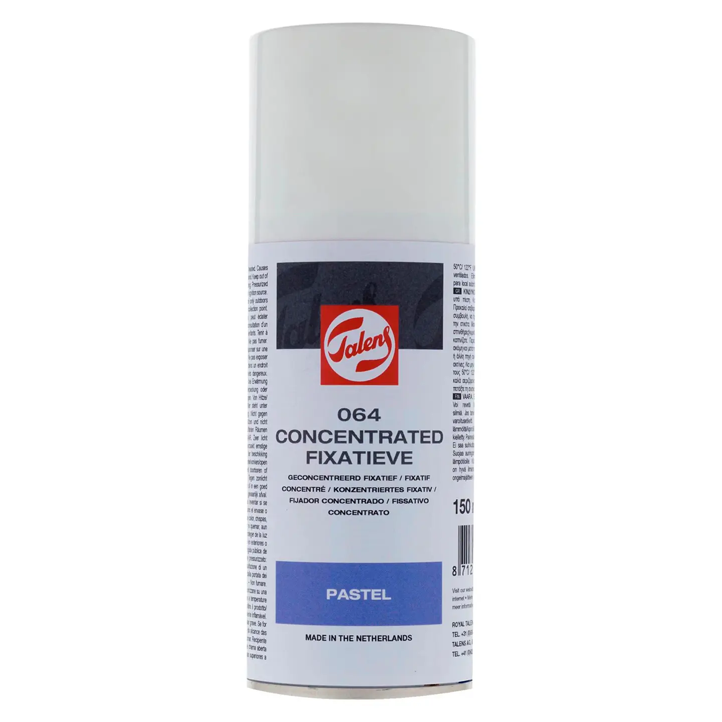 Fijador Pastel Spray Concentrado Talens 150ml 1