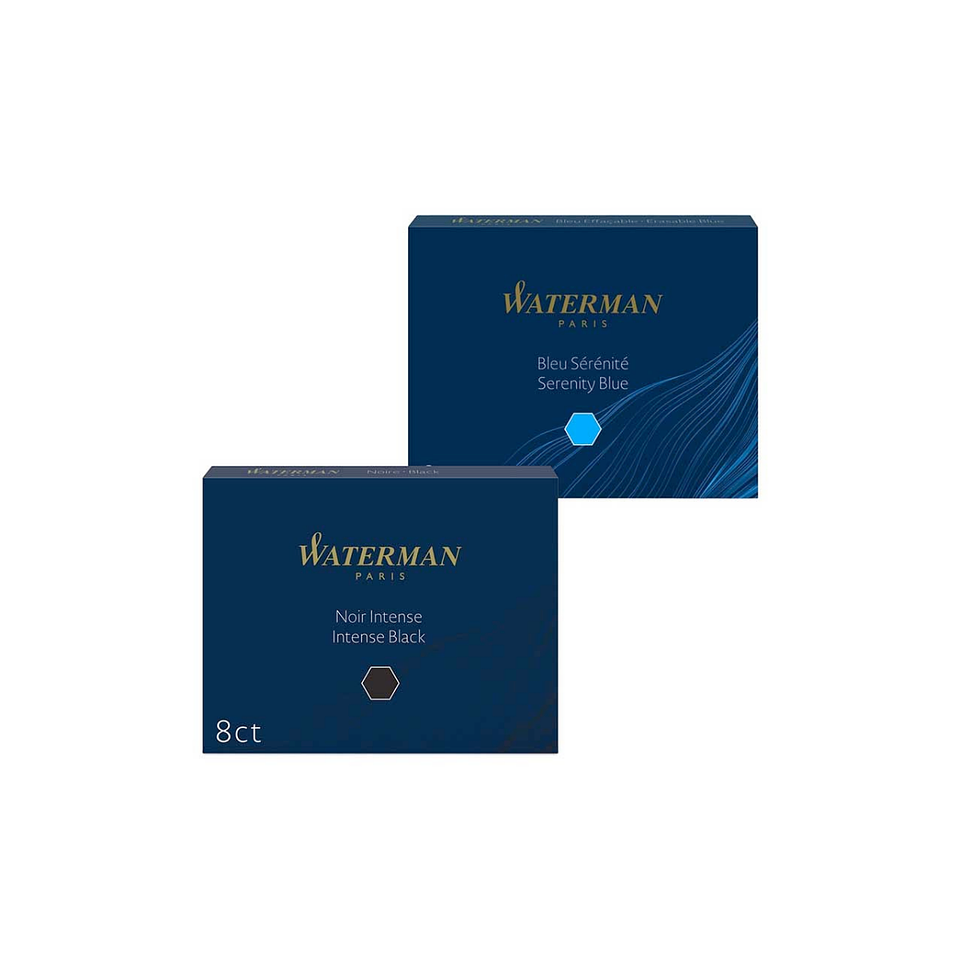 Cartuchos de Tinta Largo para Pluma Waterman 1