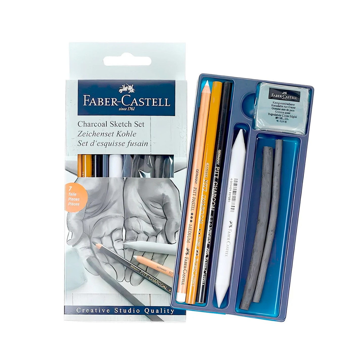 Faber-castell Set Dibujo Charcoal Sketch Set - 7 Piezas 2