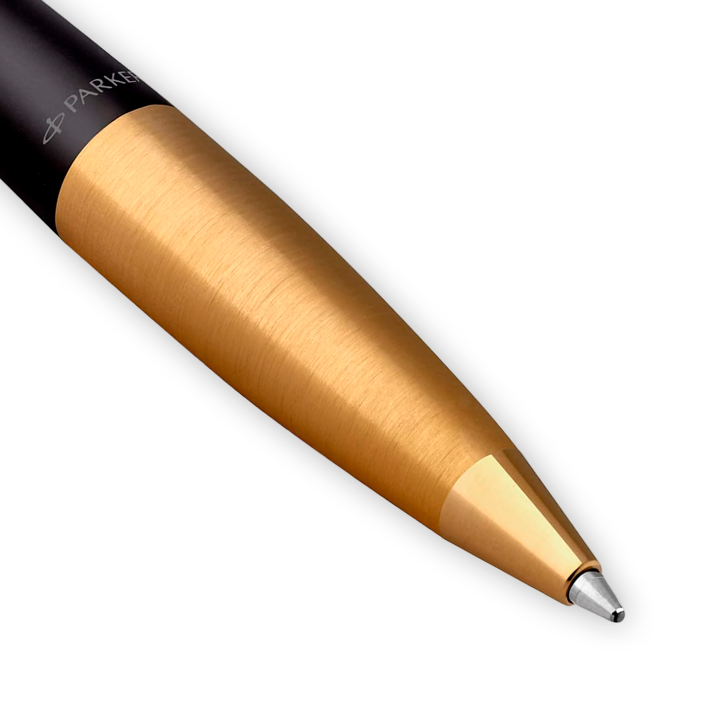 Bolígrafo Urban Twist Negro Mate Borde Dorado - Parker 3