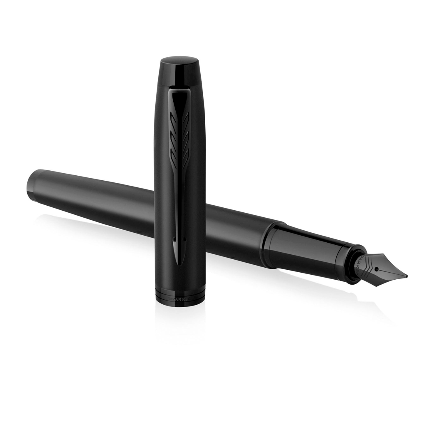 Pluma IM Acromática Negro Mate - Parker 3