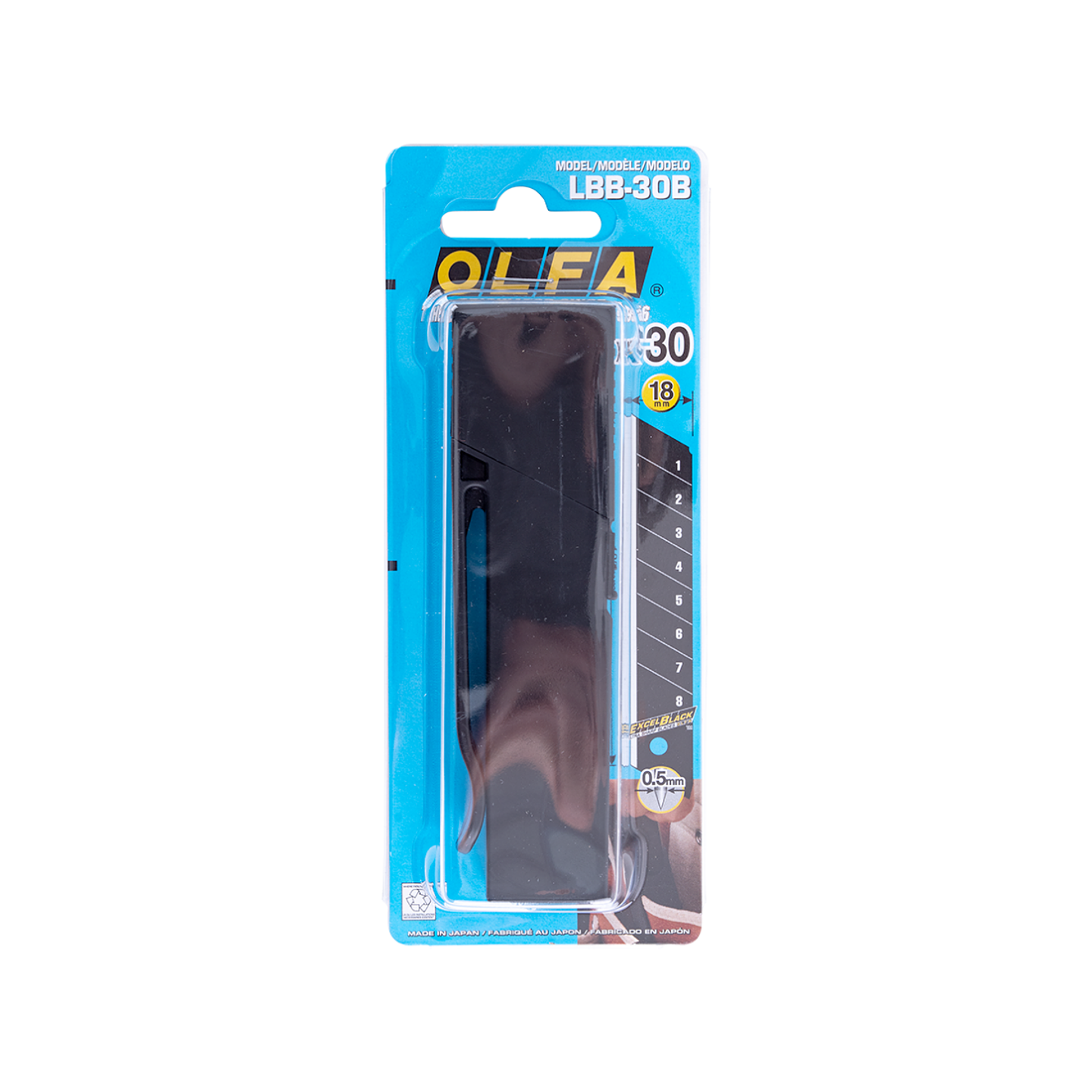 Repuesto Universal 18 mm. Negro 30 un. 1