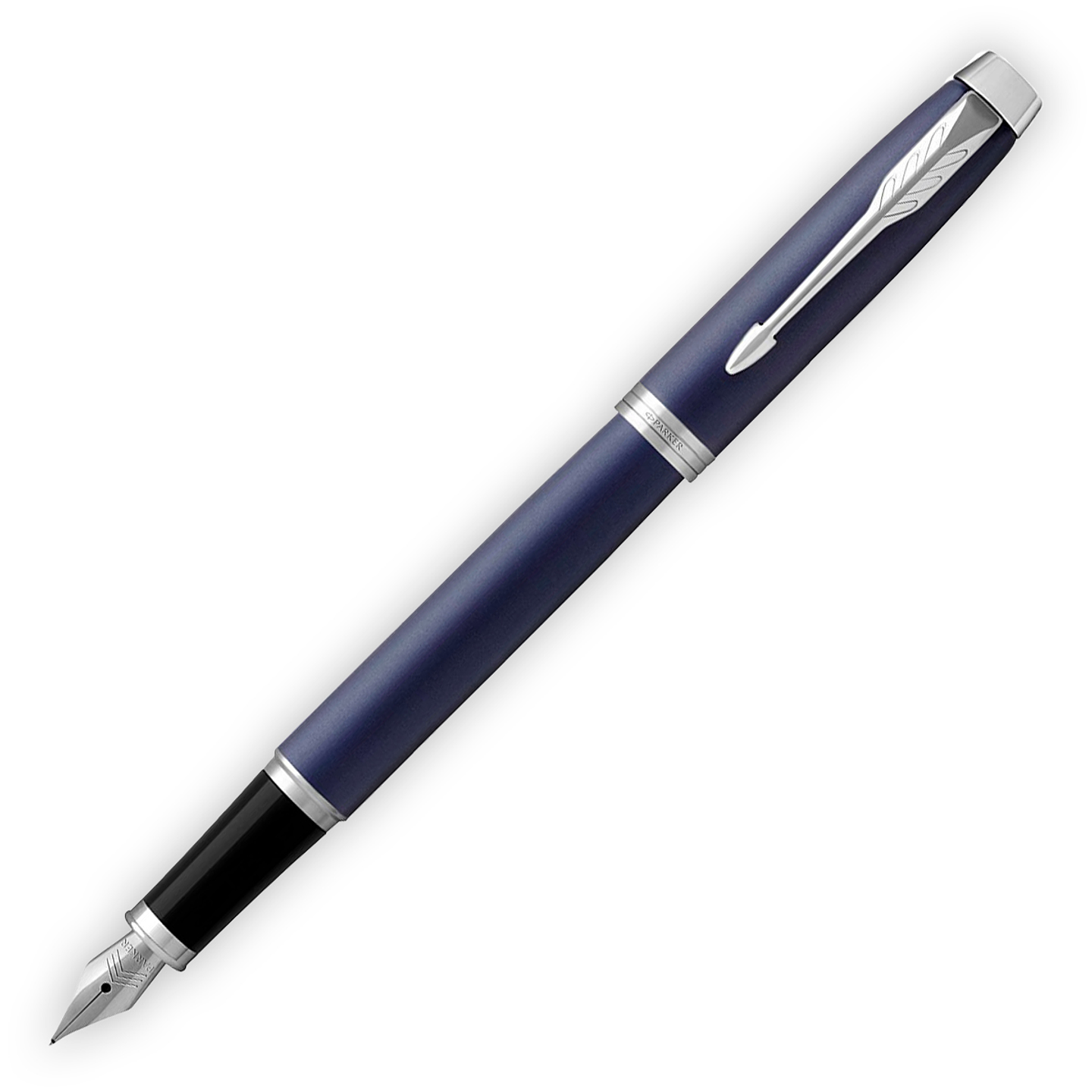 Pluma IM Azul Mate Cromado - Parker 1