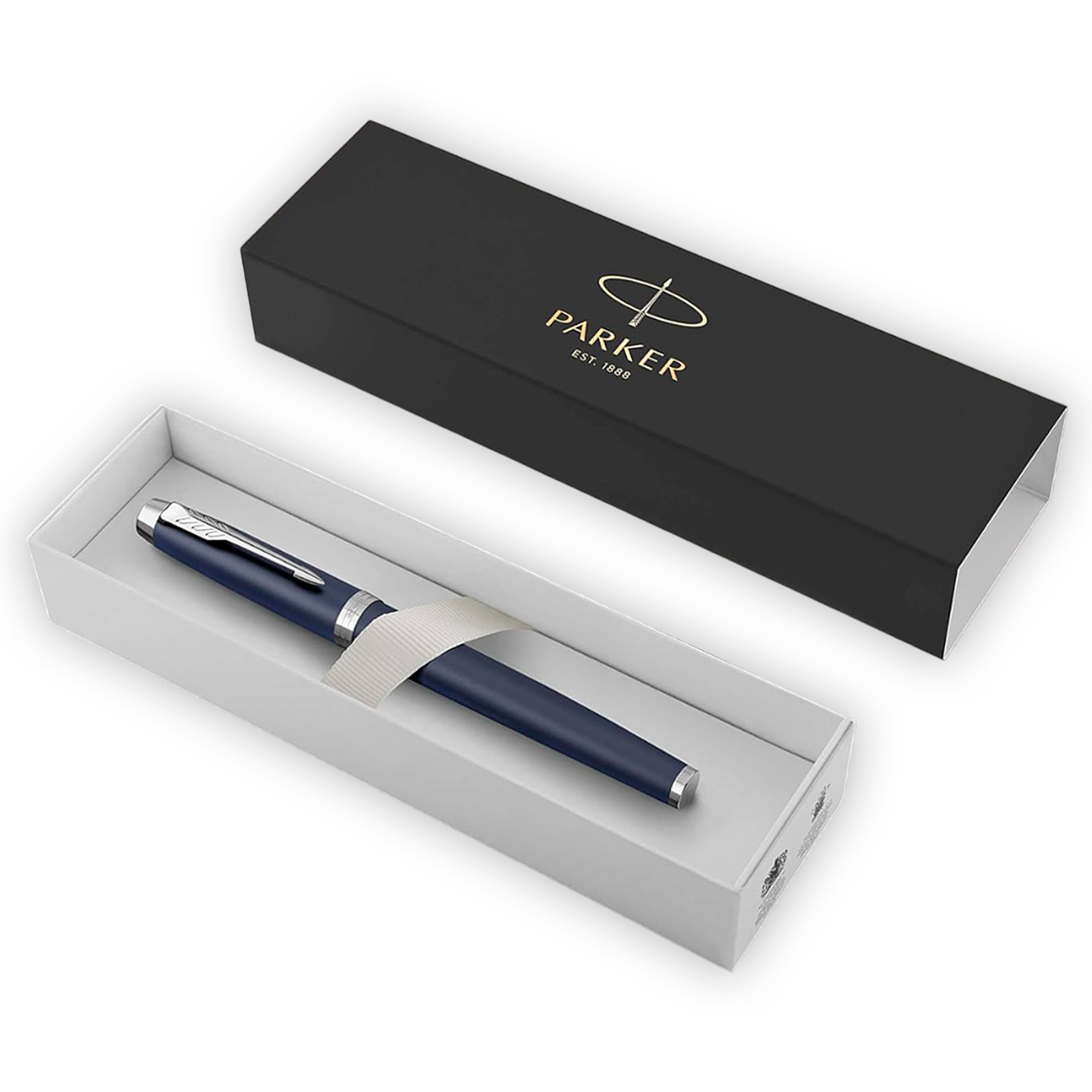 Pluma IM Azul Mate Cromado - Parker 2