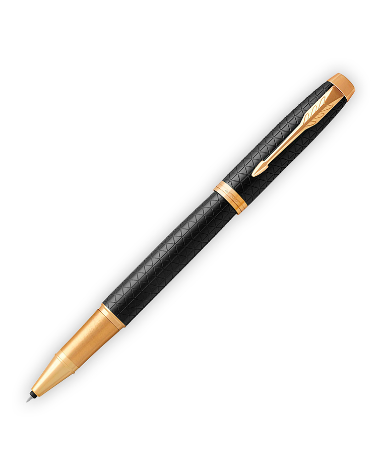 Bolígrafo IM Premium Negro Mate Con Dorado - Parker