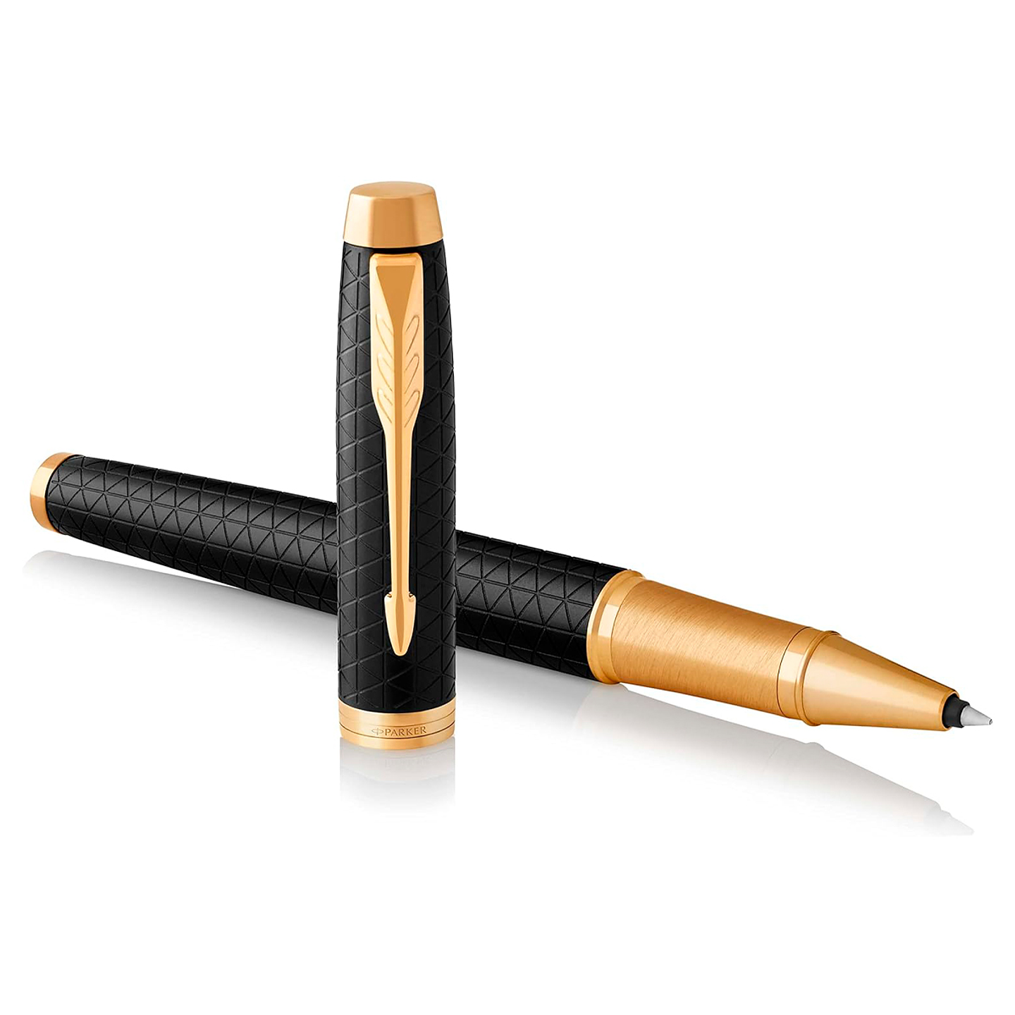 Bolígrafo IM Premium Negro Mate Con Dorado - Parker 3