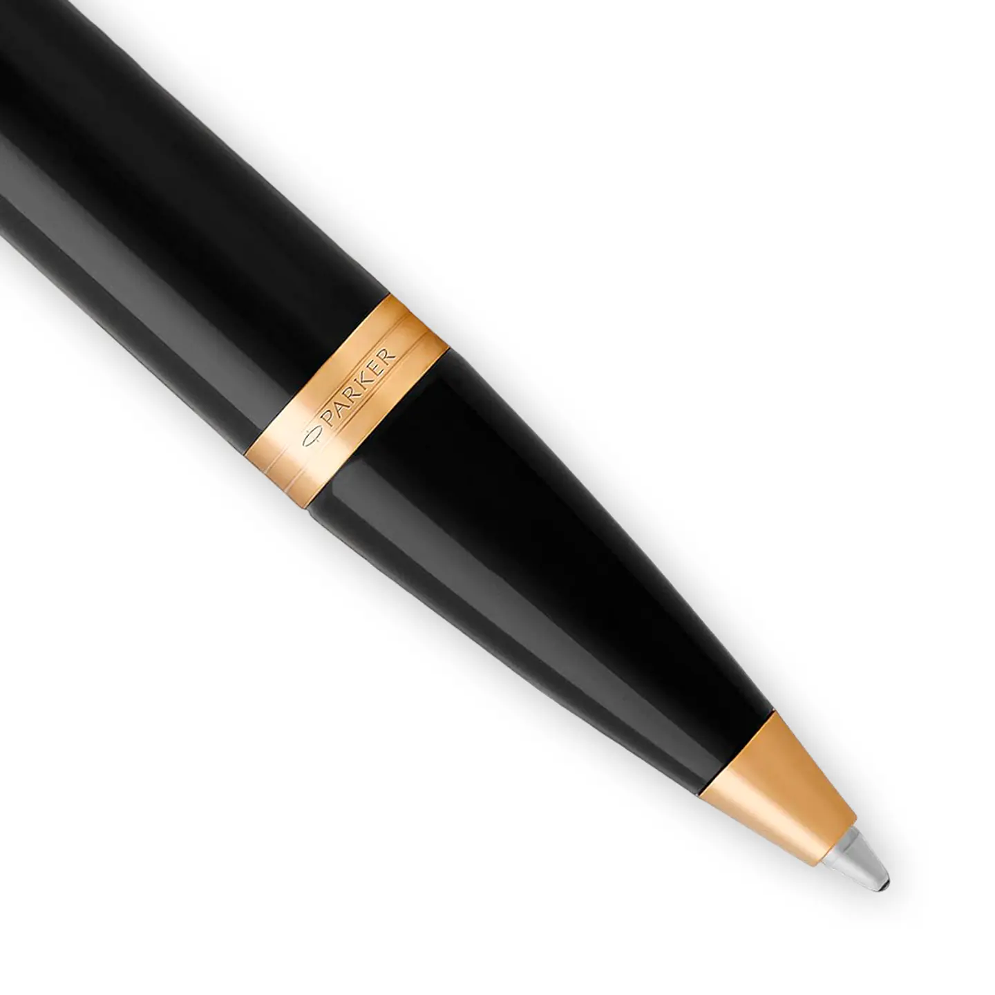 Bolígrafo IM Lacado Negro Con Dorado - Parker 3