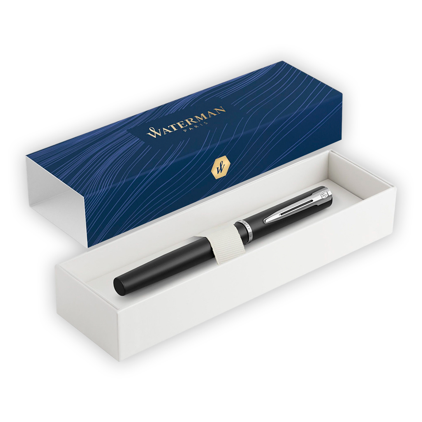 Pluma Allure Negro Lacado - Waterman 2
