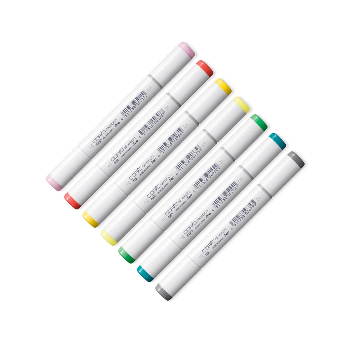 Set 7 Marcadores Vibrant Tones Copic 2