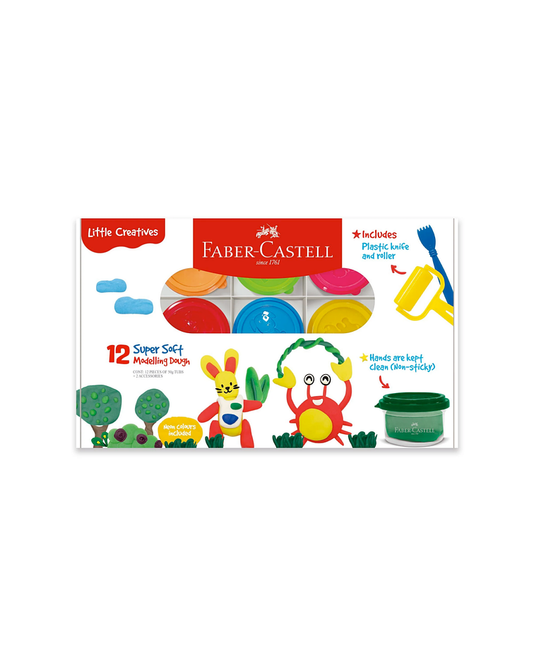 Plastilina Suave Little Creatives x12 Colores