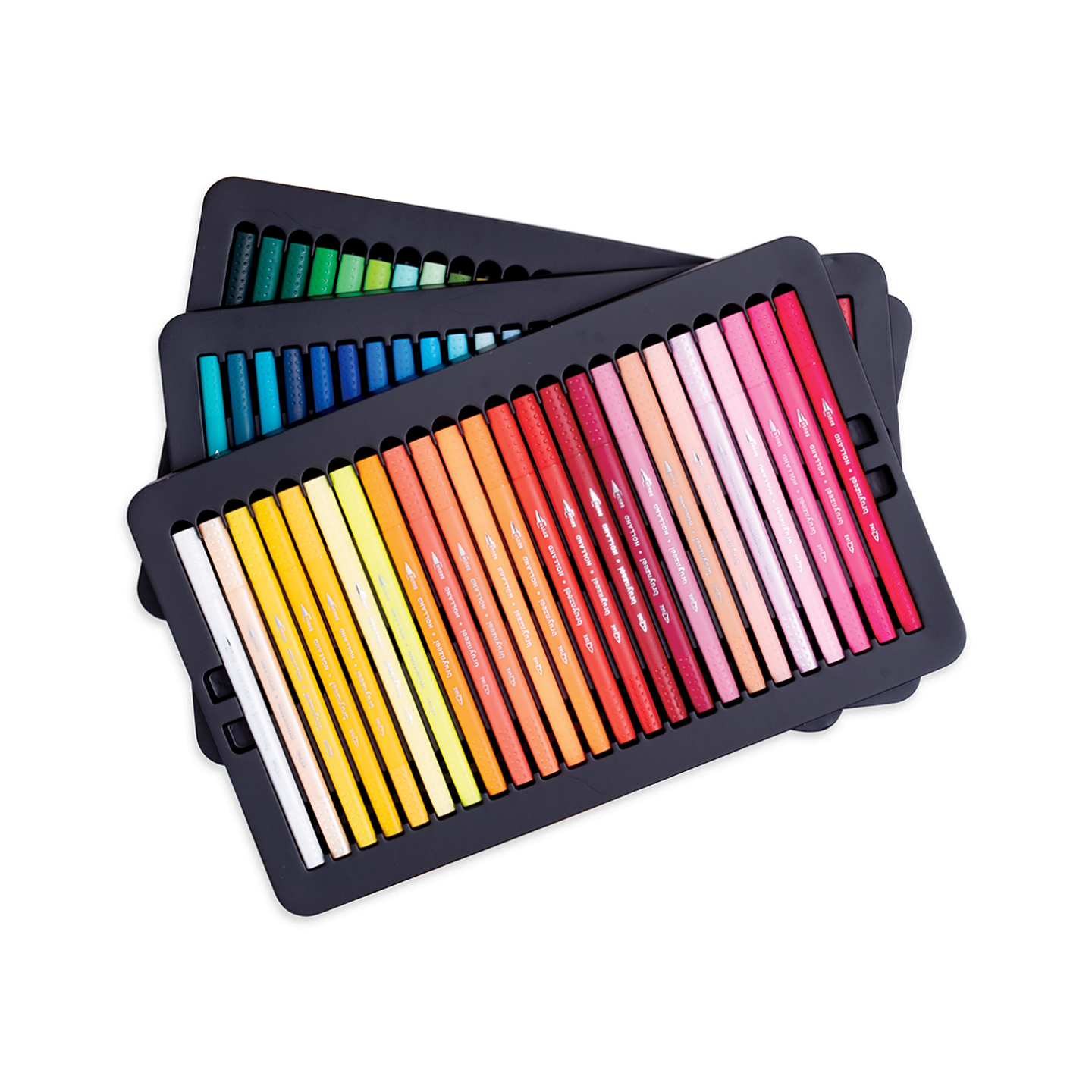 Lápices Bruynzeel Doble Punta Fineliner/ Brush Pen 72 Colores 2