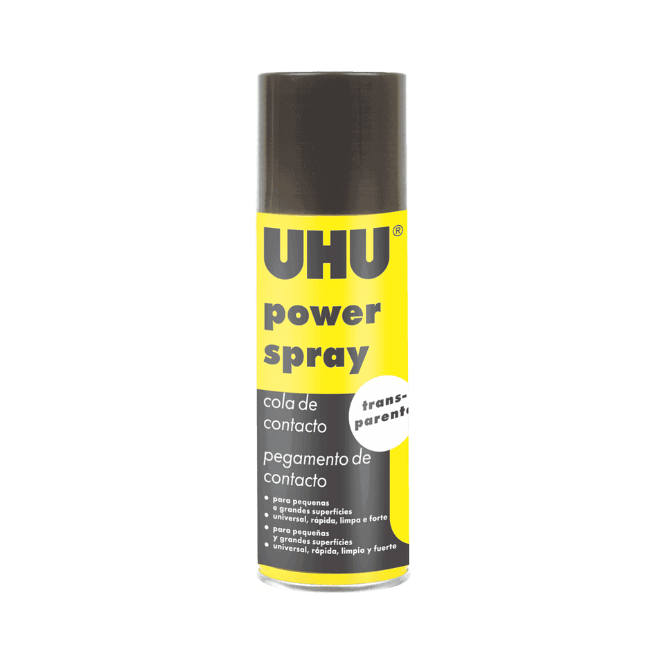 Pegamento de Contacto Power Spray Transparante  1