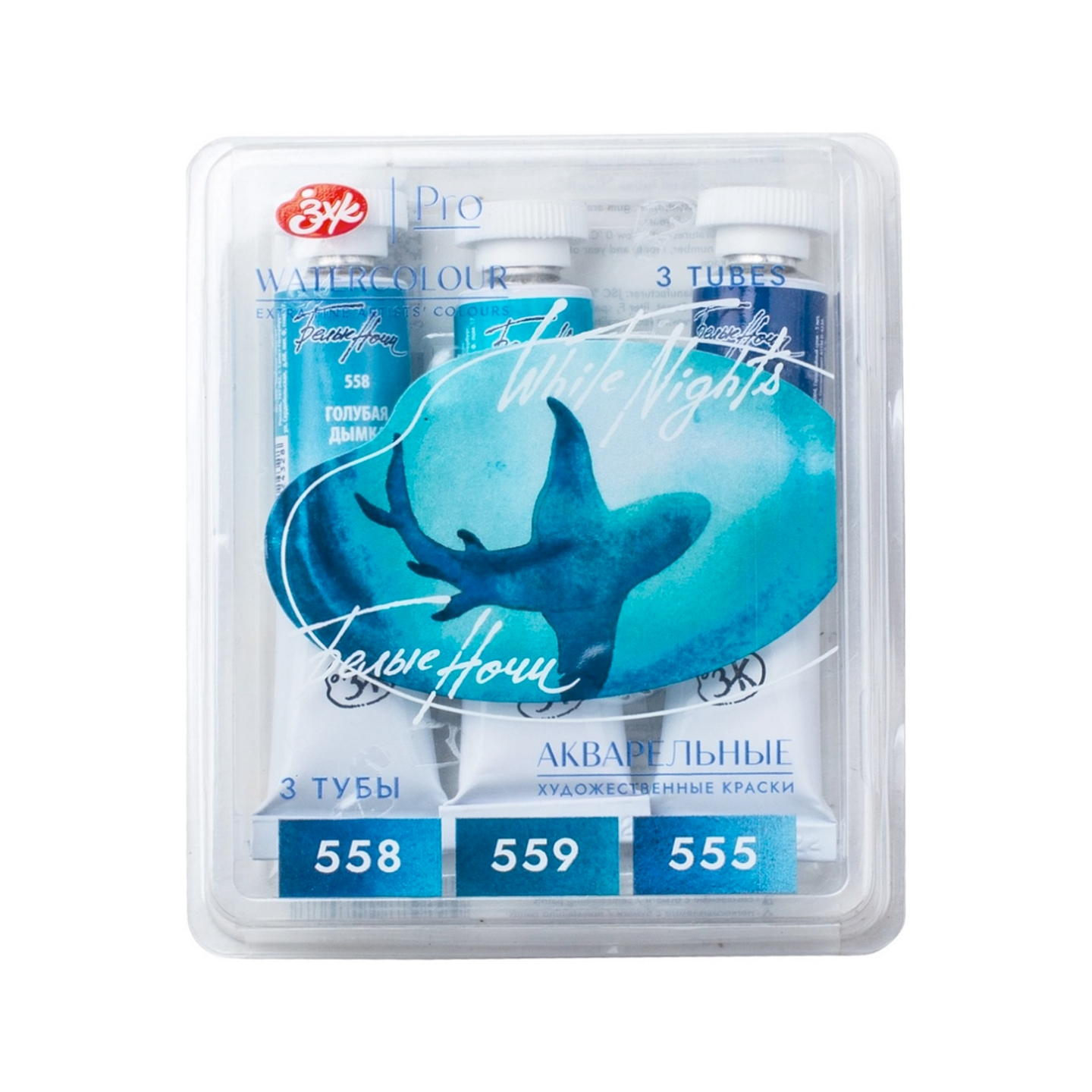 Acuarela White Night Depth  1