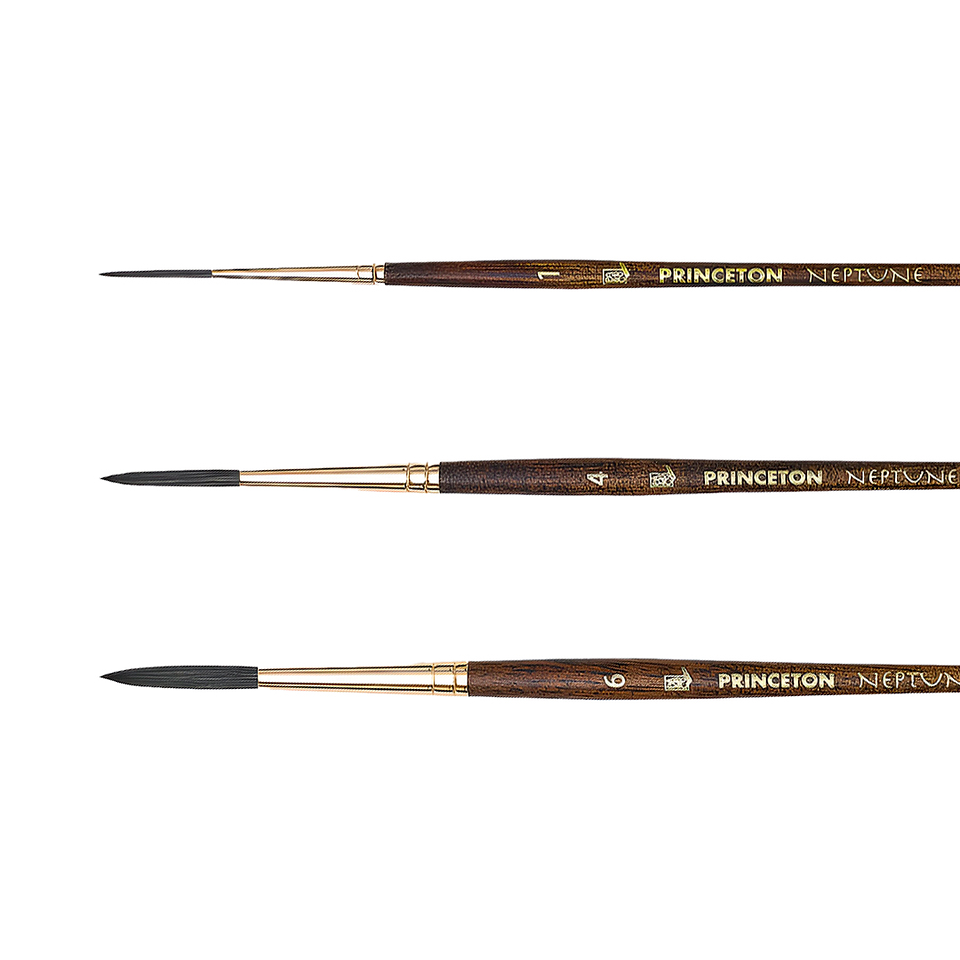 Pincel Neptune Script Liner (Delineador) - Princeton 1