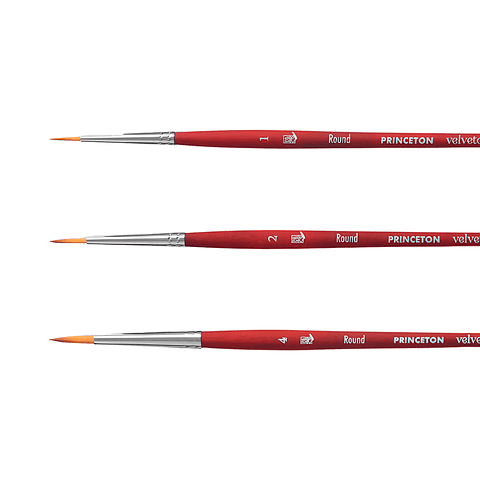 Pincel Velvetouch Round (Redondo) - Princeton