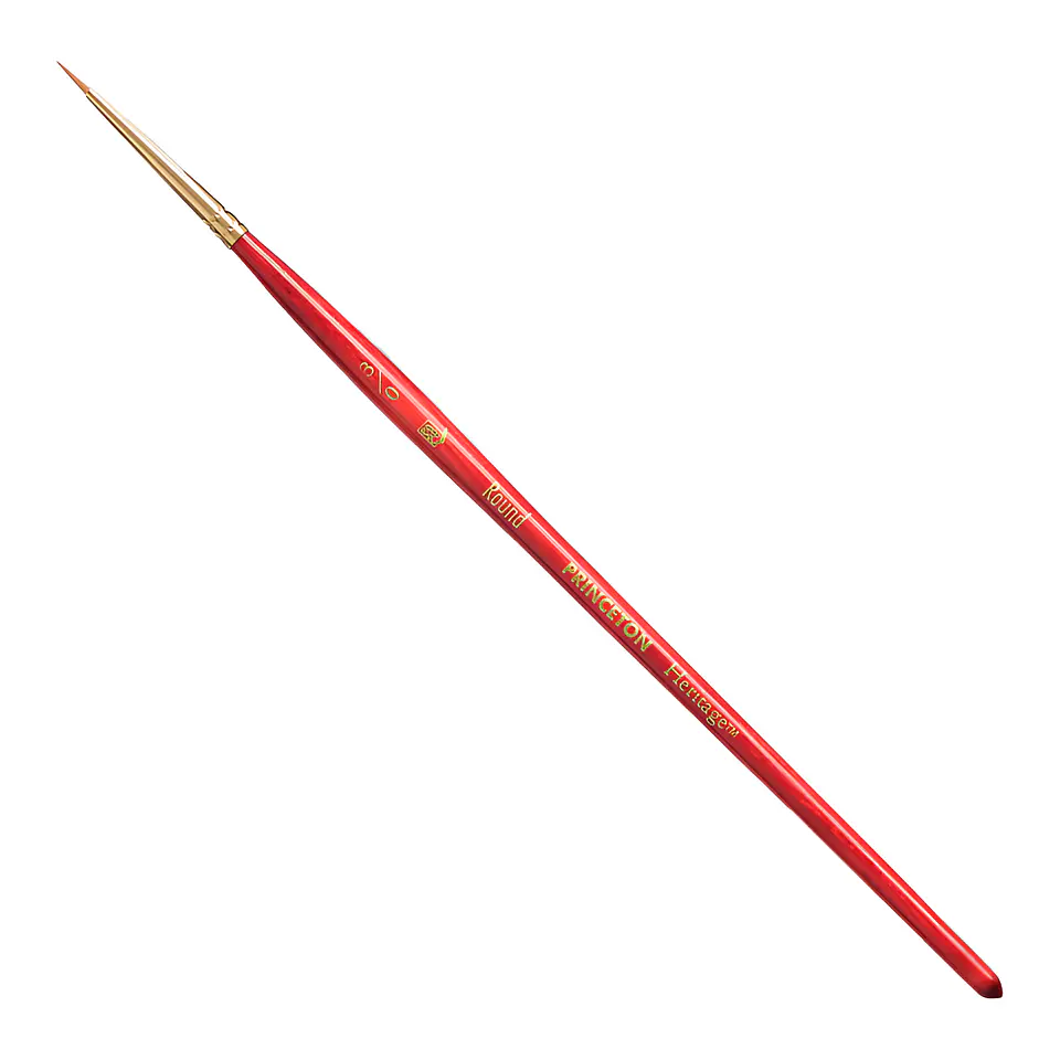 Pincel Heritage Acuarela Round (Redondo) - Princeton 3