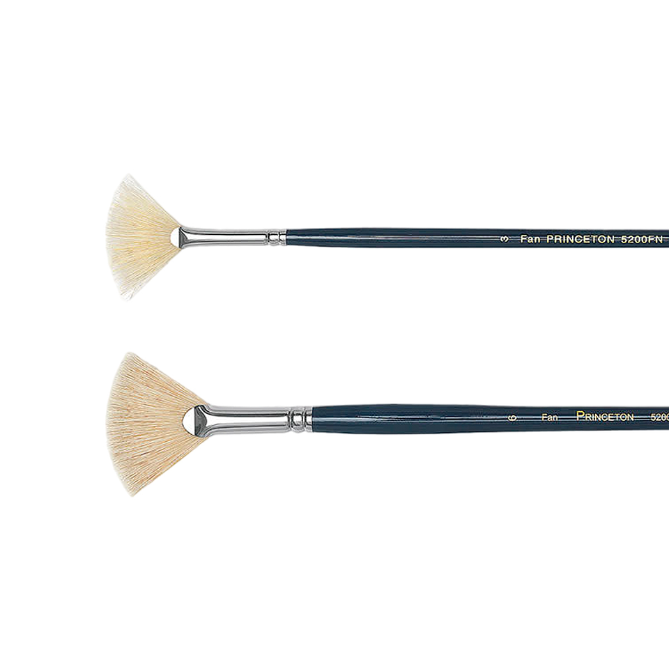 Pincel Ashley Cerda Natural Fan (Abanico) - Princeton 1