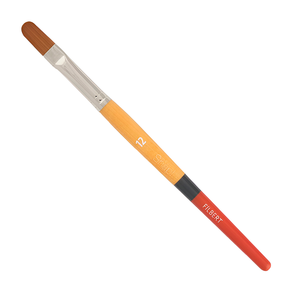 Pincel Snap Golden Nylon SH Filbert 12 (Avellanado) - Princeton 1