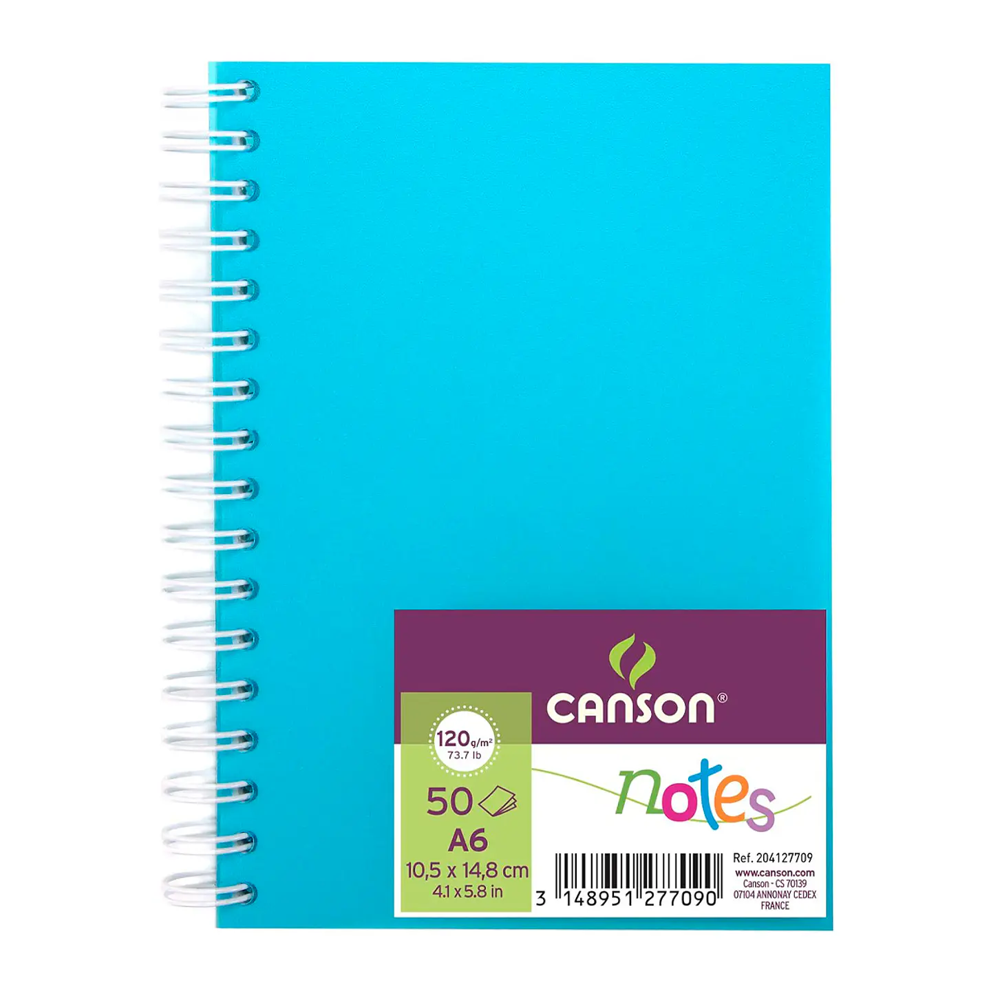 Canson Notes A6 120Grs 50Hjs - Distintos Colores 2