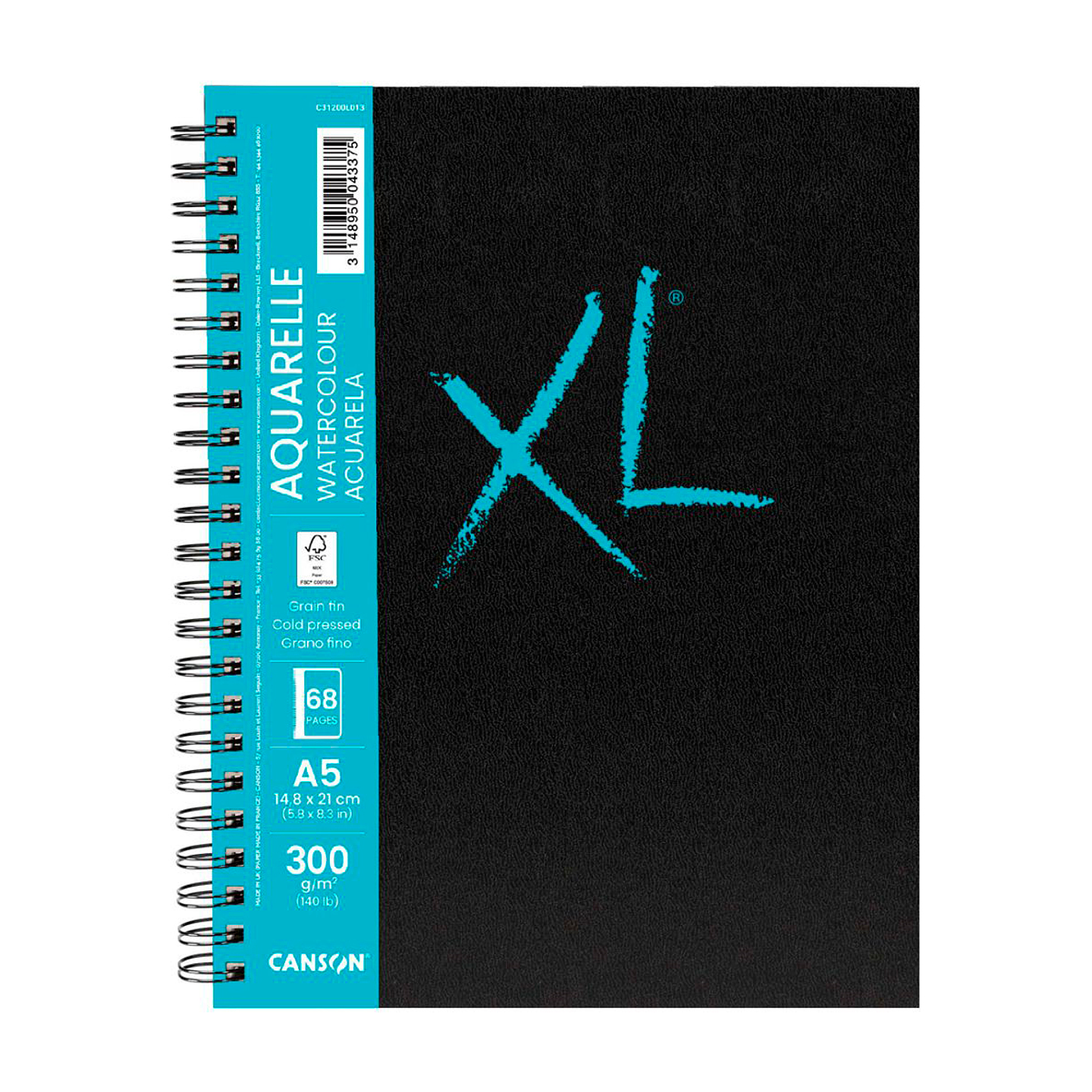 Cuaderno Artbook XL Aquarelle 300grs 34hjs - Canson 2