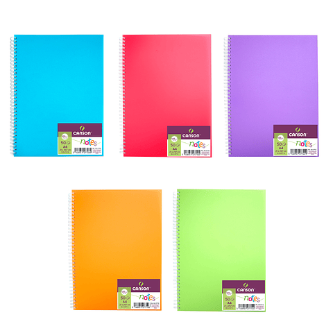 Canson Notes A4 120Grs 50Hjs - Distintos Colores