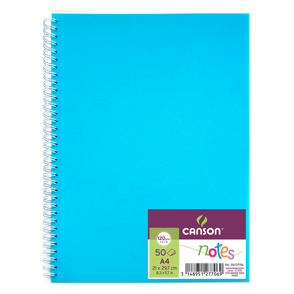 Canson Notes A4 120Grs 50Hjs - Distintos Colores 2