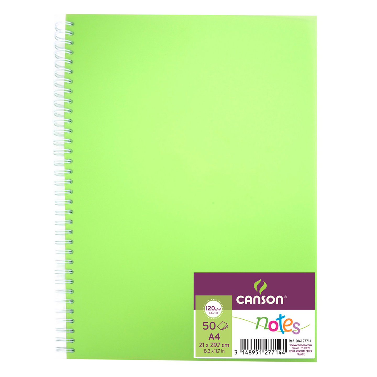 Canson Notes A4 120Grs 50Hjs - Distintos Colores 5