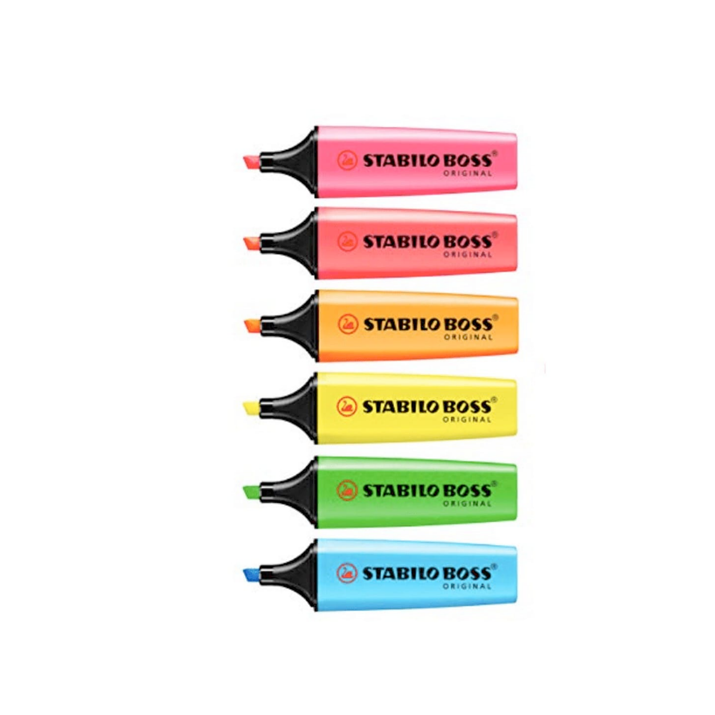 Set de 6 Destacadores Stabilo Boss Original Fluorescentes 2
