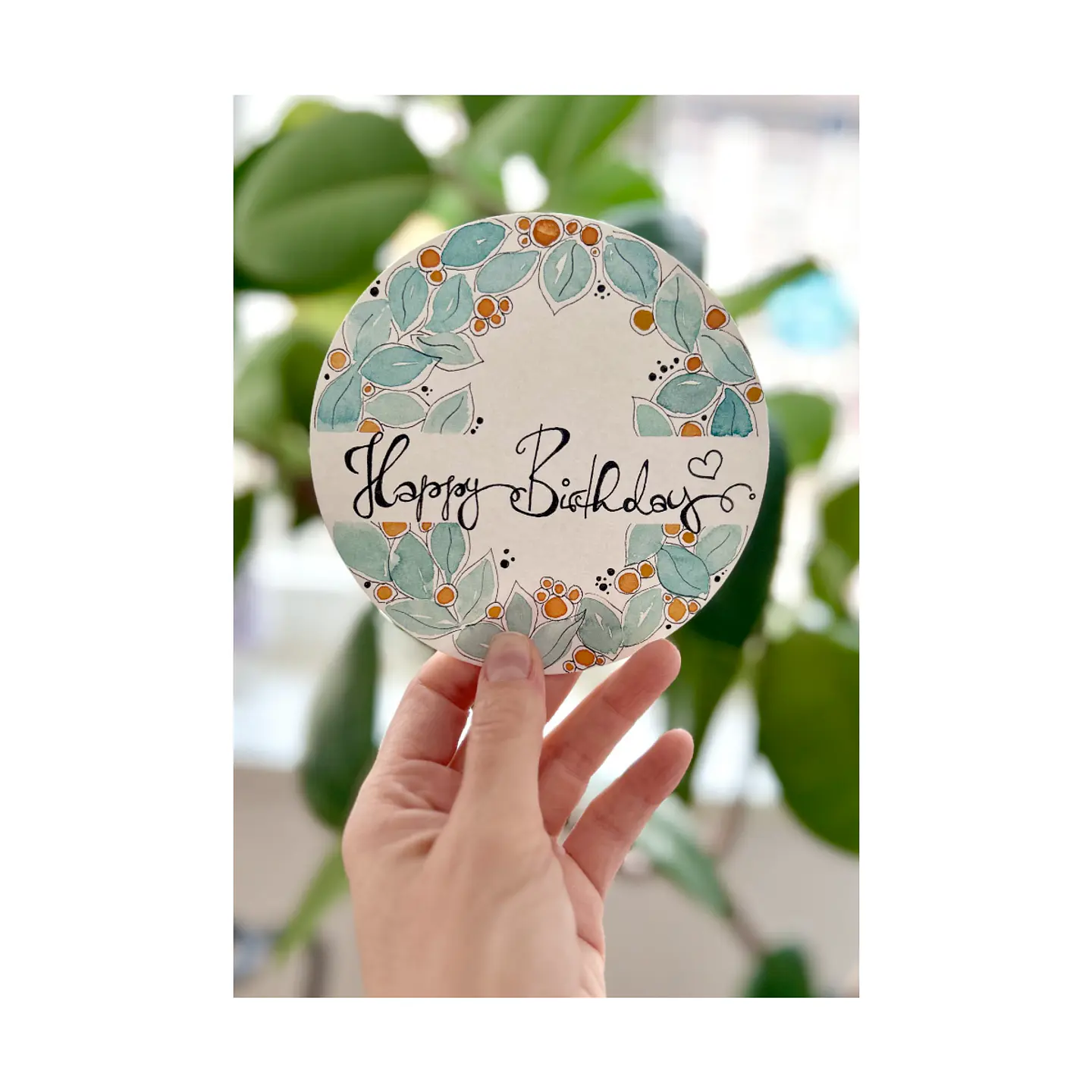 Papel Acuarela Redondo Hahnemuhle 30hj 13cm 100% Algodón 4