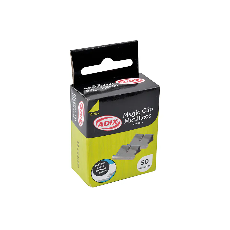 Magic Clip Metálico 4,8 mm. 1